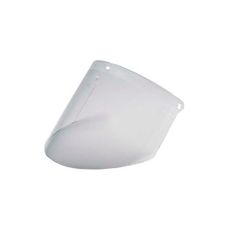 3M 3M™ Polycarbonate Faceshield, WP96, Clear, 10/Box 7000002339